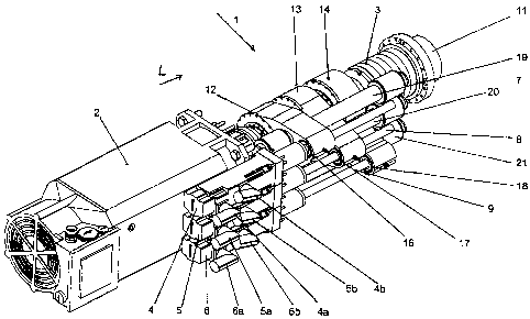 A single figure which represents the drawing illustrating the invention.